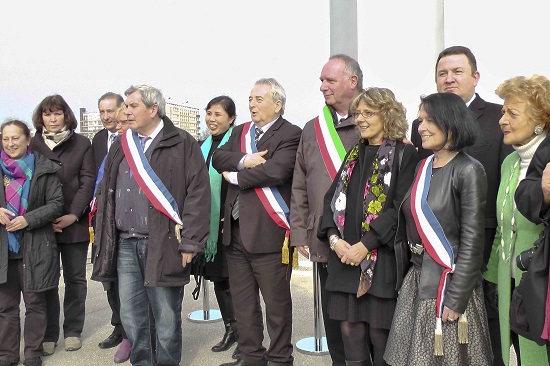 Nella città gemellata di Choisy le Roi per l’inaugurazione di un monumento