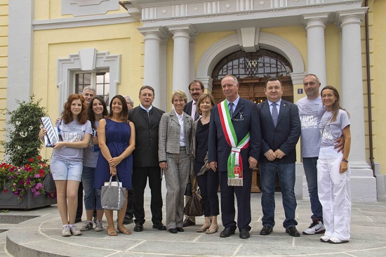 Sventola la bandiera tricolore sul municipio di Kulmbach